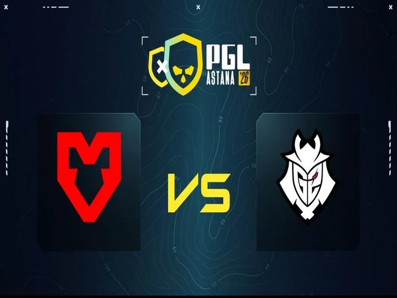 PGL阿斯塔纳 2026:旗鼓相当,MOUZ 2-1 G2